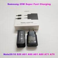 Note20 Samsung ดั้งเดิม R 25W EU ตัวแปลงชาร์จไฟเร็วสุดสำหรับ Note10บวก S21 S20 A91 A90 A81 A80 A71 A70 A60 A51