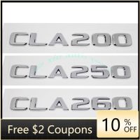 NEW 3D Letter Sticker For Benz CLA200 CLA250 CLA260 Mercedes Benz CLA AMG W140 Mercedes Emblem Decal Sticker Car Accessories