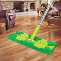 ☢ Floor Cleaning Tools Multifunctional Flat Mop And Refill Microfiber Towel New Easy Things For Home Kitchen Housework Wall Tiles