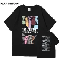 Speak Now Taylors Version Album cover print T shirt The Eras Tour swift High Quality Summer Men Women Design Short Sleeve Tees