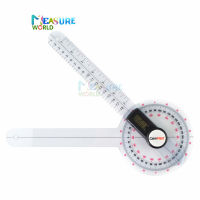 300มิลลิเมตรไม้บรรทัดมุมดิจิตอล Goniometer แพทย์ไม้โปรแทรกเตอร์อิเล็กทรอนิกส์พลาสติกร่างกายวัดวัดมุมเมตร Inclinometer