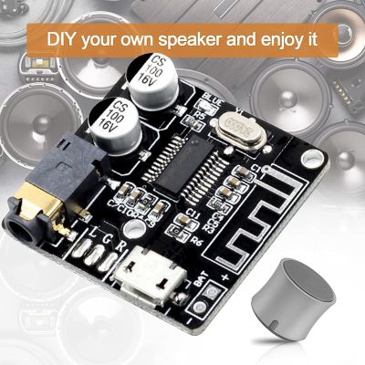 1 PCS BT5.0 Audio Receiver MP3 Bluetooth Decoder Lossless Car Speaker Audio Amplifier Board