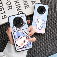 เพื่อเป็นเกียรติแก่ X9 5กรัมเคสโทรศัพท์เคสกระจกเทมเปอร์ X9 5กรัมกรอบ TPU แบบนุ่มการป้องกันอย่างหนักกันกระแทกแฟชั่นฝาหลัง