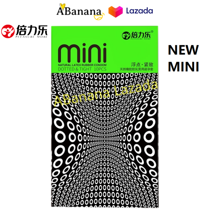 PLEASURE MORE 倍力乐 BEILILE NEW MINI Condom Small Size Dotted