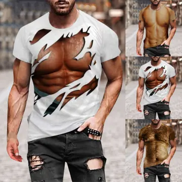 Mens fashion casual t on sale shirts