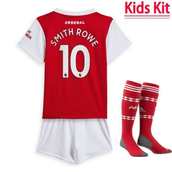 2022-2023-arsenal-home-kids-kit-football-shirt-children-top-and-shorts-set-jersey-with-epl-patch-socks