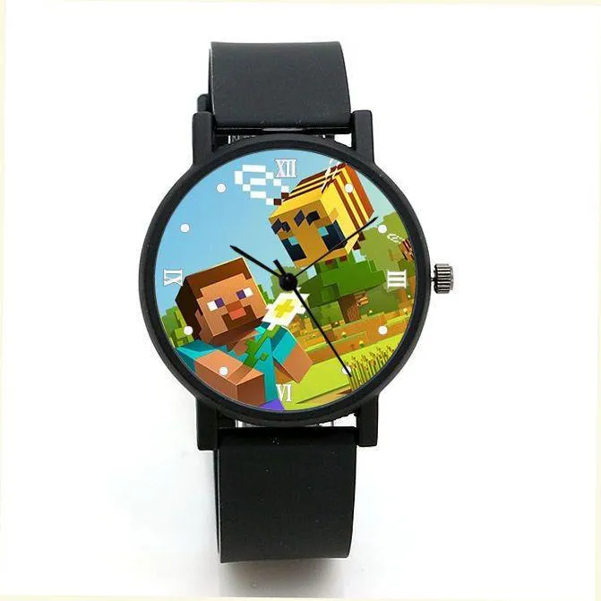 Minecraft my world surrounding pointer quartz watch anime secondary yuan  student coolie fear with money | Lazada PH