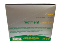 Elracle Odorless Control Treatment Cream 3 In 1 เอลราเคิล โอ๊เด็อเล็คซ คอลโทรล ทรีทเมนท์ ครีม 1 กล่อง (บรรจุ 24ซอง) กล่องสีเขียว