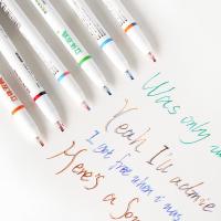 INTANG นักเรียน DIY น่ารักค่ะ ไดอารี่ สมุดติดรูป หมึกสี ปากกาเน้นข้อความ โรงเรียน ปากกามาร์คเกอร์ ปากกาเจลเส้นสองสี ปากกาสีเส้นคู่ ปากกาวาดภาพ