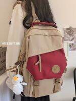 Uniqlo 2023 New backpack is natural capacity of primary and high school bag contracted backpack birthday department of the university of popular logo ins small male what hitting scene