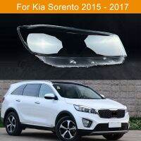 ฝาครอบกระจกไฟหน้ารถหลอดไฟหน้าฝาปิดเลนส์ไฟหน้ารถสำหรับ Kia Sorento 2015 2016 2017 2018