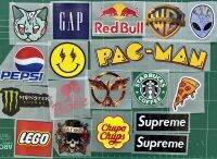 ตัวรีดโลโก้แบรนด์เนม   Supreme , Lego , Red bull  GAP  รีดง่ายแผ่นฟิมล์รีดร้อนติดเสื้อ