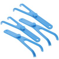 4 Pcs Kids Floss Sticks Floss Picks Flosser 12X3.5CM Y Shape Floss Floss Rack Threader Holder