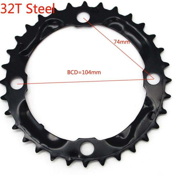 ใบจานหน้าจักรยาน-ขนาด-104bcd-22-24-32-42-44t-alloy-steel-1-ชิ้น
