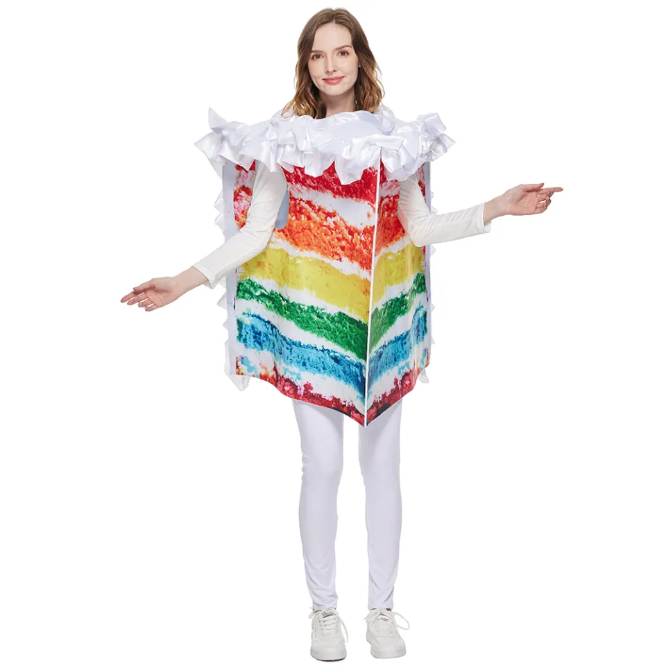 Adult Women's Birthday Cake Fancy Dress Costume Party Outfit - The Online  Toy Store