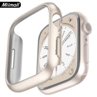 COD SDFGERGERTER Miimall เคส Apple Watch 8 เคสเข้ากันได้ iWatch Series 8 7 6 SE 5 4 หน้าปัด 49mm 45mm 41mm 40mm 44mm เคสไอวอช เคสสีเครื่องเดิม เคสกันกระแทก แข็งแรง ทนทา คุณภาพดีเข้ากันได้แอปเปิ้ลวอช 8 7 6 SE 45mm/41mm 40/44mm