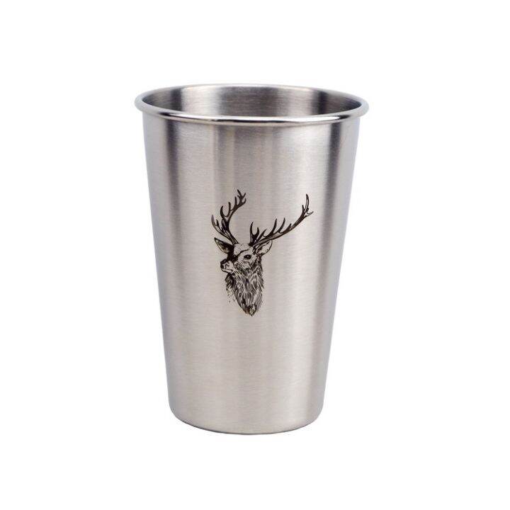 350ml-europe-industry-style-304-stainless-steel-water-tumblers-household-office-use-gargle-cup-spray-paint-beer-cold-drinks-cup