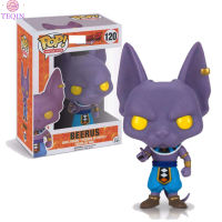 TEQIN new Funko Pop Dragon Ball Z Action Figures Fashion Anime Beerus Figurines Ornaments For Collection