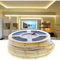 LED Strips 5M COB 320D Bright Luminous Decoration For Room Low Voltage Ribbon Lighting 12V 5mm