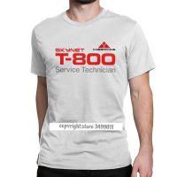 T800 Technician T Shirt Men Cotton Novelty Tshirts Terminator Cyberdyne Cyborg Tee Fitness Gildan