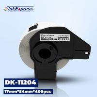 InkExpress DK-11204 Paper Label Address Labels 17*54mm Multi-Purpose DK 1204 Thermal Paper For Brother Label Printer QL-500