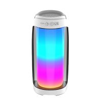 Bluetooth Speaker Full Screen 3D Colorful LED Light Portable HiFi Speaker Excellent Bass Wireless Sound Box