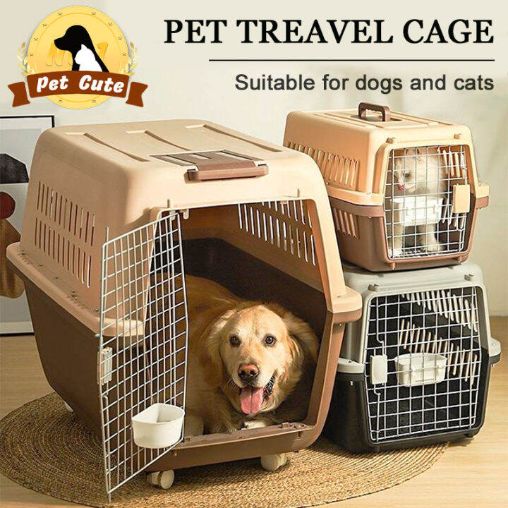 Pet Carrier Travel Cage Cat Dog carrier Cat Carrier Crates Airline