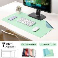 【jw】❉  YuBeter Double-side Large Anti-stain Leather Desk Computer Table Cover Cushion