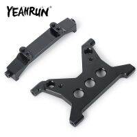 YEAHRUN 1Set Metal Aluminum Battery Fixing Bracket Mount For Axial SCX10 III AXI03007 1/10 RC Crawler Car Upgrade Parts  Power Points  Switches Savers