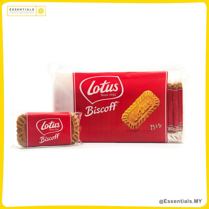 Lotus Biscoff Biscuits (156g) [INDIVIDUALLY PACKAGED] Lazada