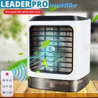 Portable Desktop Air-Cooler Portable Mini Fan evapolar humidifier 3 Gear Speed Remote With remote control for Office Home