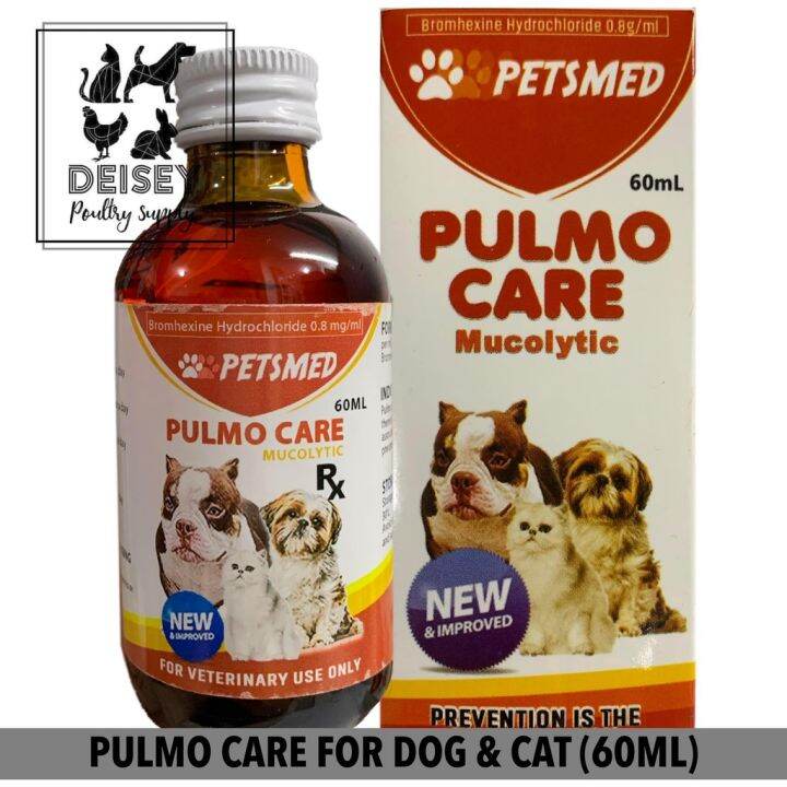 M0bPulmo Care Petsmed for bronchitis, pneumonia and kennel cough of