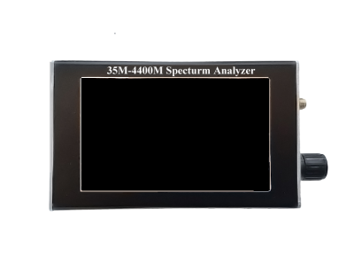 35M-4400M 4.3นิ้วหน้าจอ LCD Professional Handheld ง่ายเครื่องวิเคราะห์สเปกตรัมวัดสัญญาณ