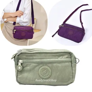 www.Nuroco.com - Vintage Oil Wax Leather Wallets Women Long Purse Phone  Pouch Zipper Purse Women