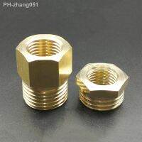 1/4 quot; 1/2 quot; BSP M10/14/16/20 Brass Reducer Bushing Pipe Fitting Coupler Connector Adapter For Pressure Gauge