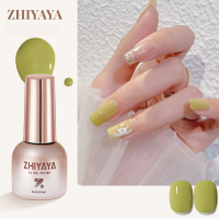 LaMart Store??【ZHIYAYA】48 สียาทาเล็บเจลเล็บเปลือยกาว Muti อเนกประสงค์กึ่งถาวรยาทาเล็บแช่ปิดยูวีเจลเล็บแต่งเล็บ NEW Nail P-olish UV/LED Nail Glue