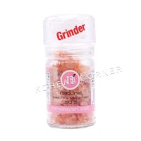 Natural Pink Himalayan Salt with grinder เกลือบริสุทธิ์ เกลือชมพู หิมาลายัน หิมาลัย แบบขวด ฝาบด โซเดียมน้อย ญี่ปุ่น