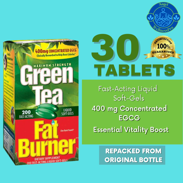Green Tea Fat Burner 30 Tablets AUTHENTIC Lazada PH