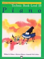 หนังสือเปียโน Alfreds Basic Piano Library : Technic Level 1B