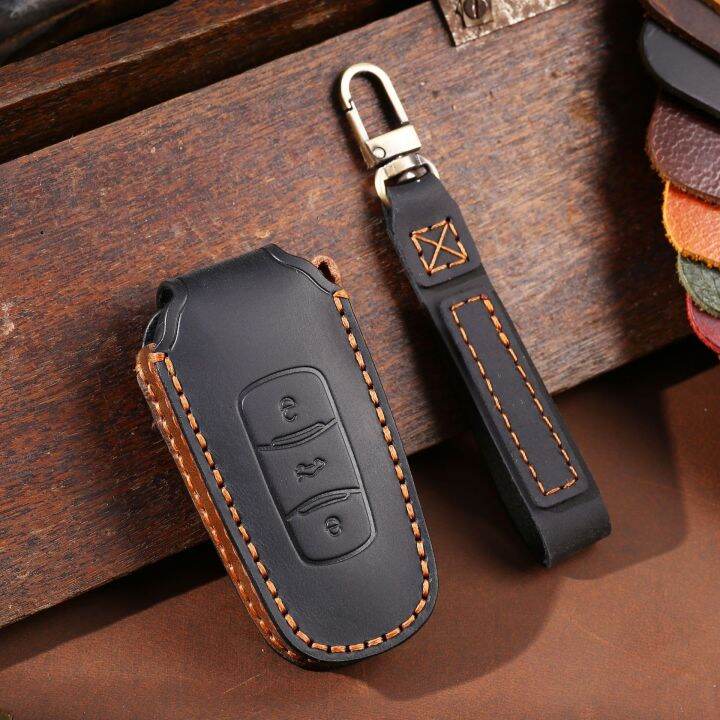 car-key-pouch-leather-case-cover-fob-holder-keychain-keyring-shell-for-geely-atlas-nl3-ex7-emgrand-x7-emgrandx7-suv-gt-gc9-borui