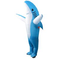 Inflatable Shark Anime Costume Party Halloween Costume For Women Man Adults Children Kids Inflatable Mascot Cosplay