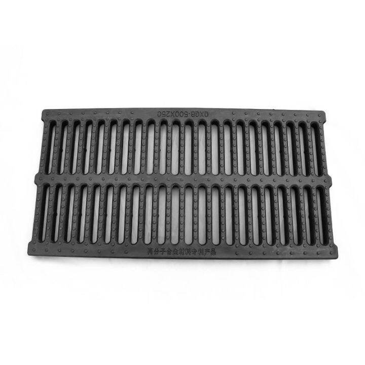 manhole-cover-polymer-plastic-drainage-ditch-cover-water-grate-composite-kitchen-sewer-sewer-trench-cover-anti-rat