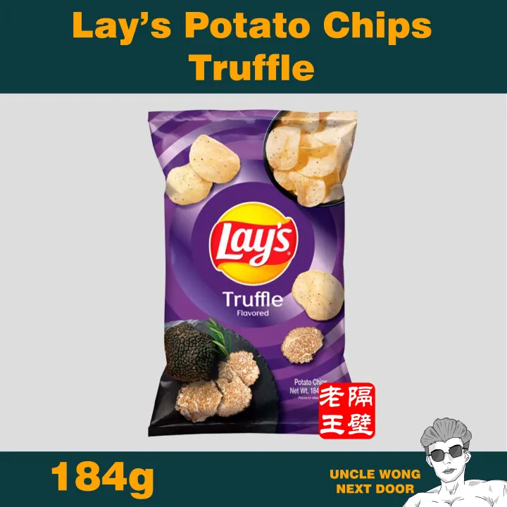 Lay's Potato Chips Truffle 184g Uncle Wong Lazada