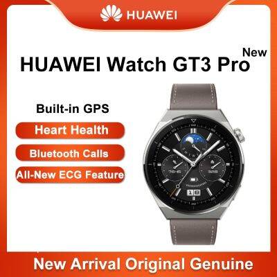 นาฬิกาใหม่ GT 3 Pro Spo2สมาร์ทวอท์ชเครื่องติดตามอัตราการเต้นของหัวใจ ECG แบตเตอรี่ใช้งานได้ทุกวันฟังเพลงว่ายน้ำเล่นแบบบลูทูธ J116การโทร