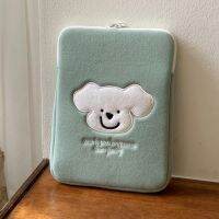 {RUBBIE Shell}เคสแท็บเล็ตน่ารักถุงเก็บชุดป้องกันกระเป๋า Ipad 11นิ้วกระเป๋าโน๊ตบุ๊คแขนสำหรับ Macbook Air Pro เย็บปักถักร้อยกรณีแล็ปท็อป