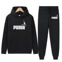 2023 Mens PUAIA Printed Sets Hoodies Pants Autumn and Winter Sport Suits Casual Sweatshirts Tracksuit Sportswear