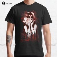 New Tomie Classic Tomie Junji Ito Junjiito Uzumaki Sleeve Horror T-Shirt Cotton Tee Shirt S-5Xl XS-4XL-5XL-6XL