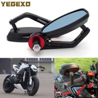 Motorcycle Mirror End Bar Mirrors Motorbike Accessories For SUZUKI bandit 1250 gsr 750 gsr 600 bandit 400 intruder 1400 gsx250r