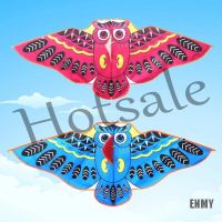 【hot sale】 ▼❐► B32 [ENMY] 1Pc Cartoon owl flying kite foldable outdoor kite children kids sport toys