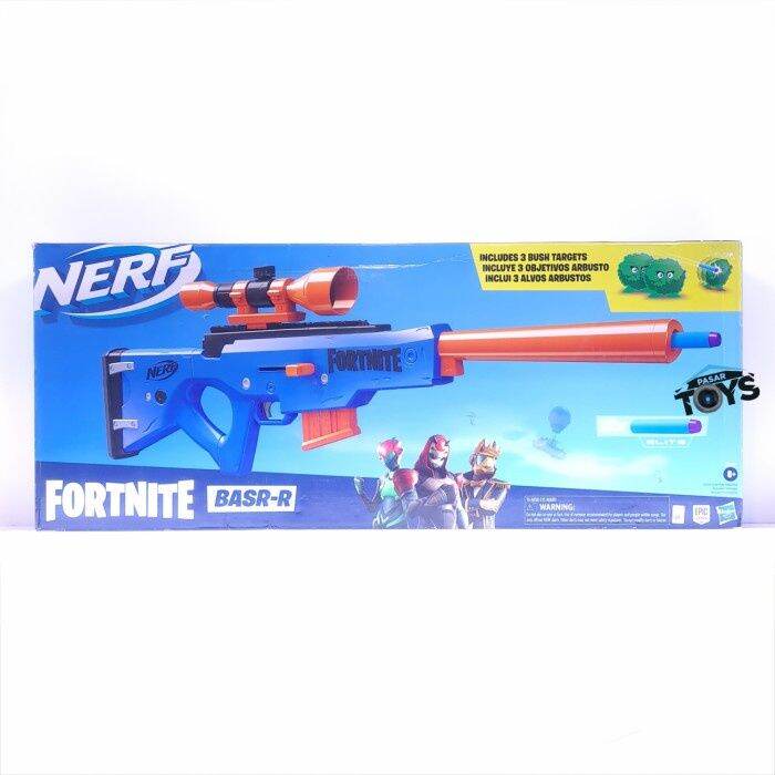  NERF Fortnite BASR-R Bolt Action Blaster - Includes 3